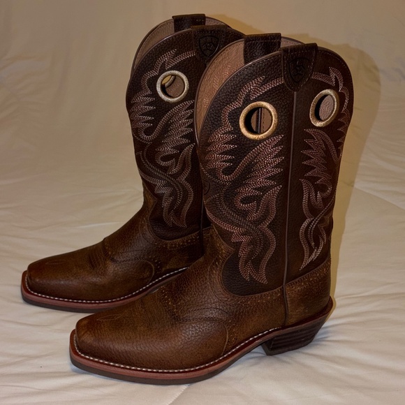 Ariat Cowboy Boots Men’s size 8.5 EE (wide) - Picture 3 of 10